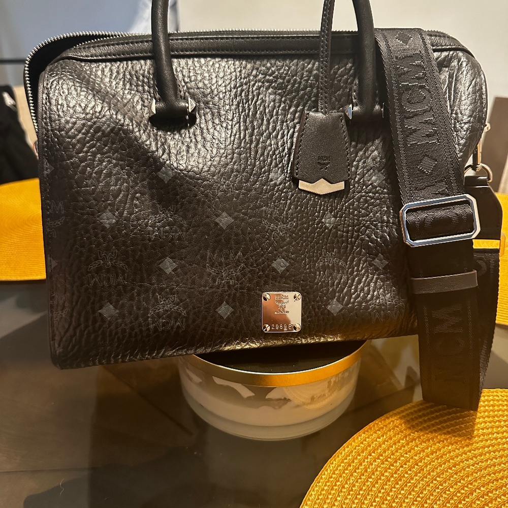 Authentic MCM Boston Bag